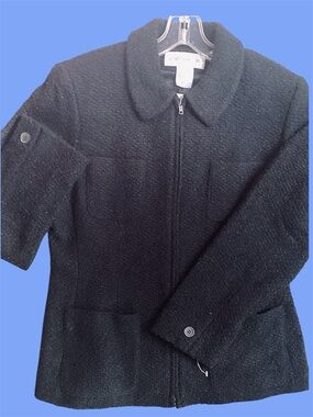 Jones NY Black Blazer, Madison Style, worth $160, Size 12